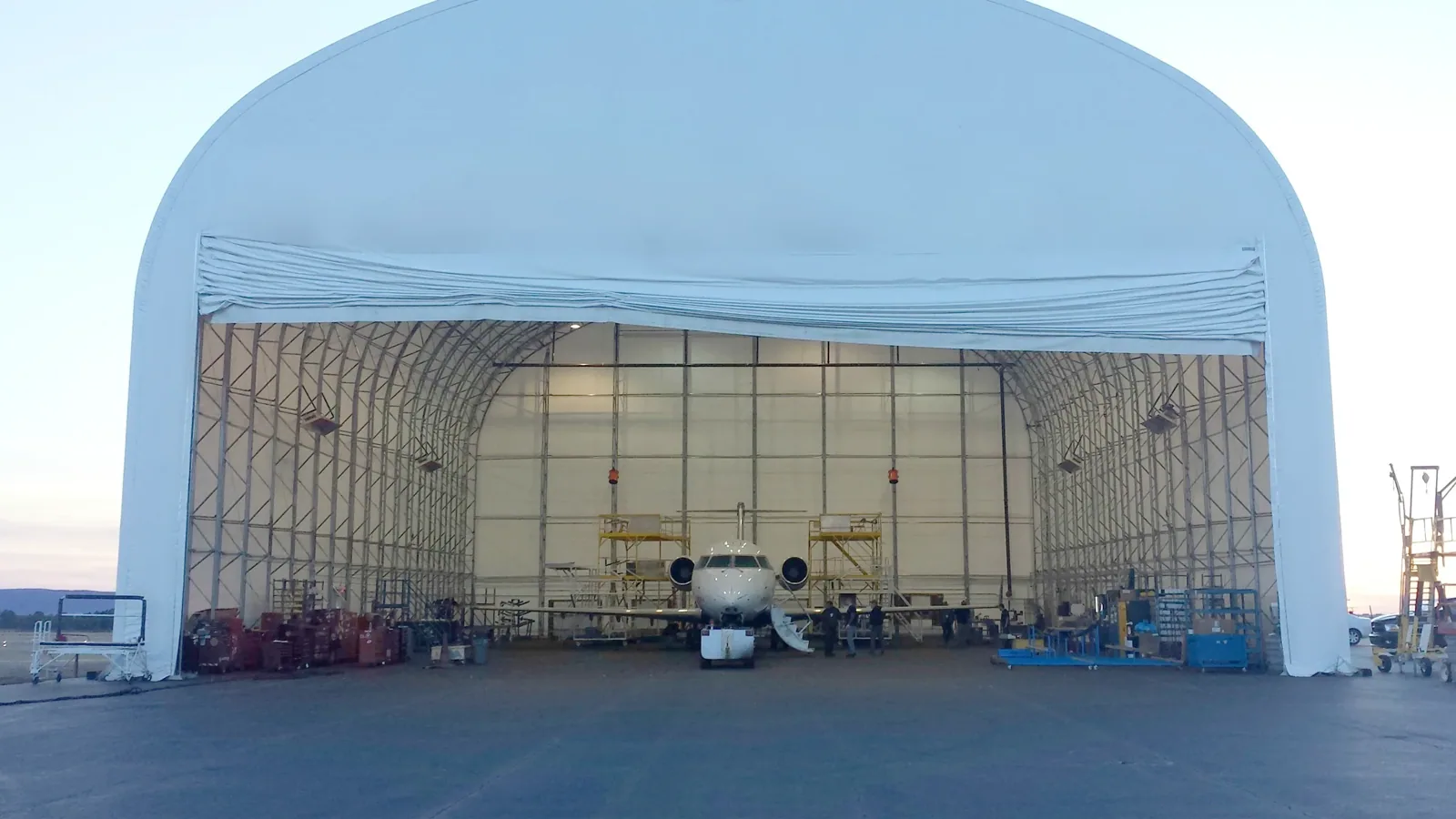 Aircraft Hangar Roofing in Sherman, TX Aircraft Hangar Roofing in Sherman, TX